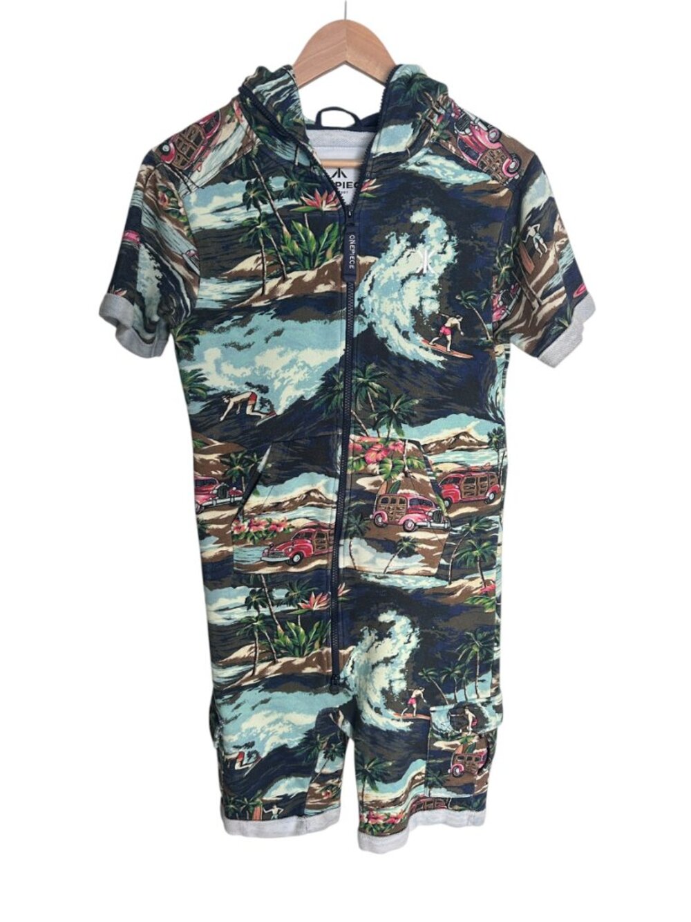 Onepiece The Vintage Hawaii Short Romper XSmall